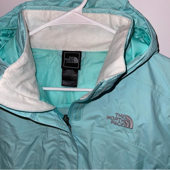 The North Face Women's Blue and White Jacket - Picture 2 of 4